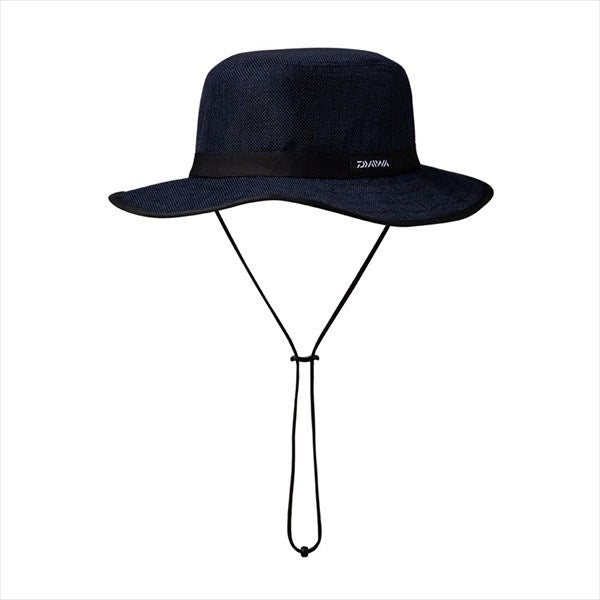 DAIWA Hat DC-8123 Straw-like Hat, Navy, Free Size