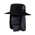 DAIWA Hat DC-7723 Sunshade Hat Black Free Size