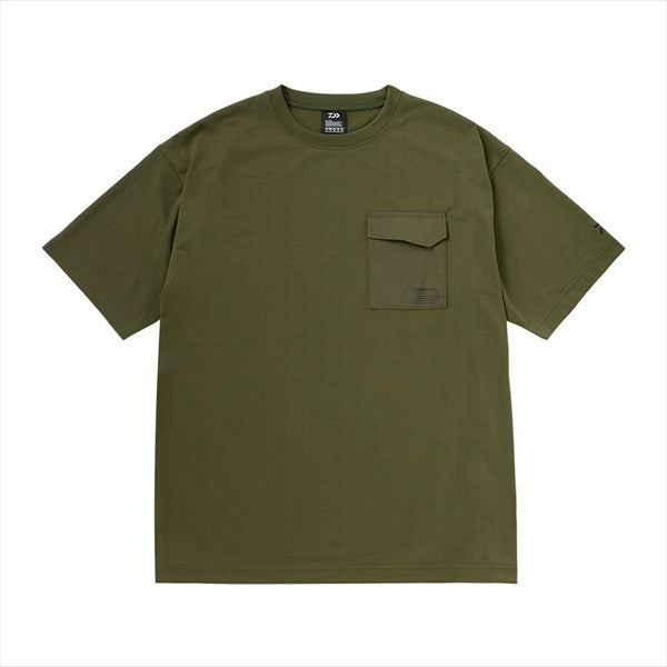 DAIWA Wear DE-6623 Ecology Pocket T-Shirt Moss Green