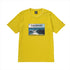 DAIWA Wear DE-6123 Graphic T-shirt, Sarashi, Smoke Yellow