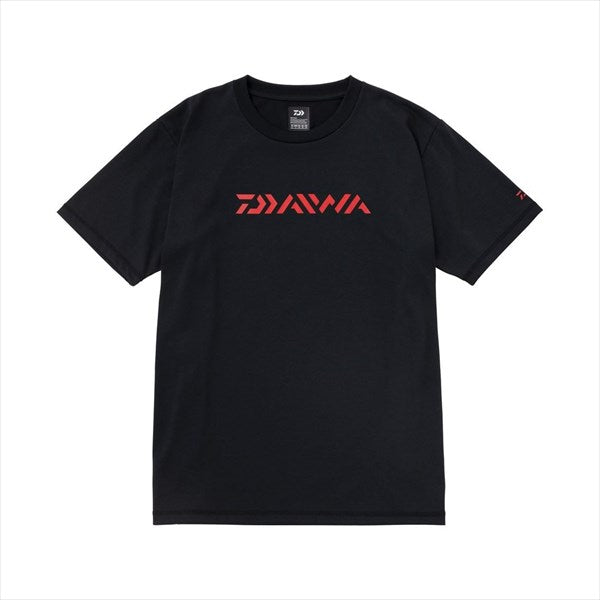 DAIWA Wear DE-8623 Clean Ocean Logo T-Shirt Black