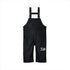 DAIWA Rainwear DR-6323P PU Ocean Half Overalls Black M