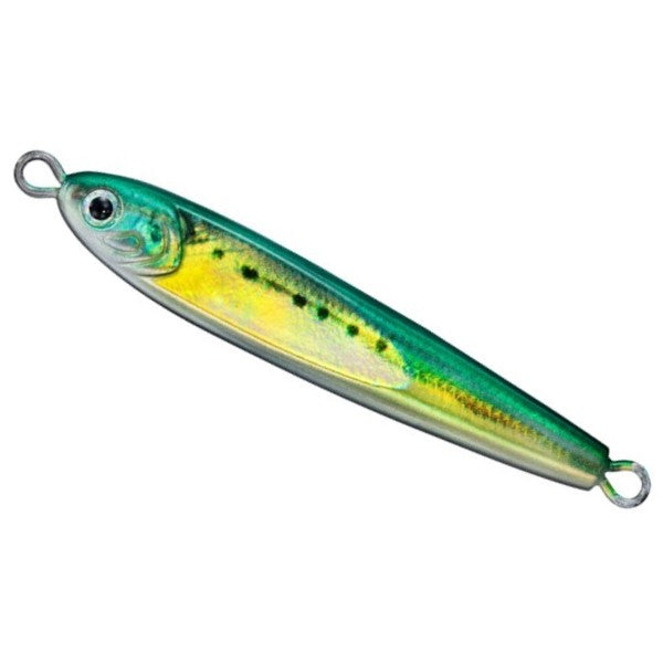 DAIWA Saltiga TG Bait 80g Flash Real Green Gold Sardine (Metal Jig)