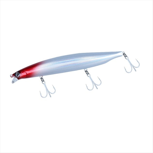 DAIWA Seabass Lure Shoreline Shiner Z Vertis R 140F-SSR Holo Red Head