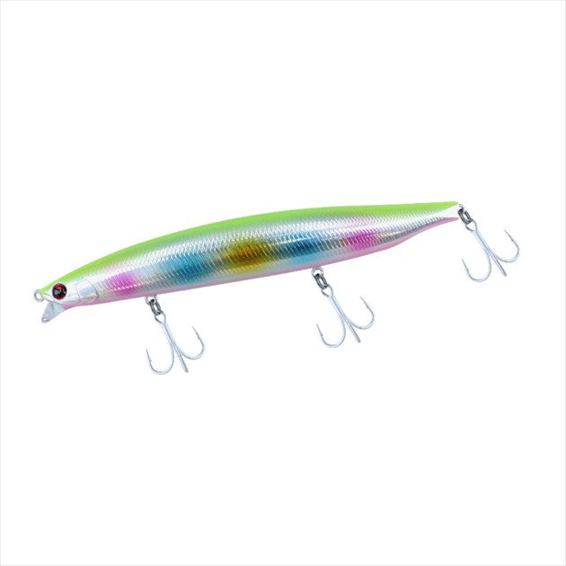 DAIWA Seabass Lure Shoreline Shiner Z Vertis R 140S-SSR Adel Never Sleeps