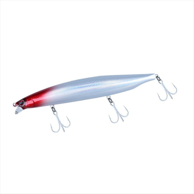 DAIWA Seabass Lure Shoreline Shiner Z Vertis R 140S-SSR Holo Red Head