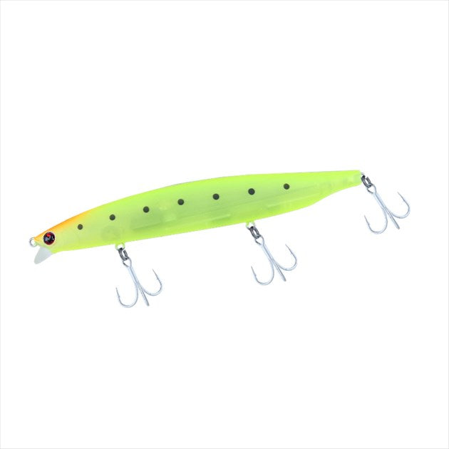 DAIWA Sea Bass Lure Shoreline Shiner Z Vertis R 140S-SSR Matte See-through Chart Sardine