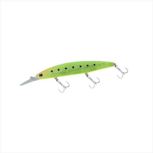 DAIWA Sea Bass Lure Shoreline Shiner Z Setter Upper 125SDR Matte See-through Chart Sardine