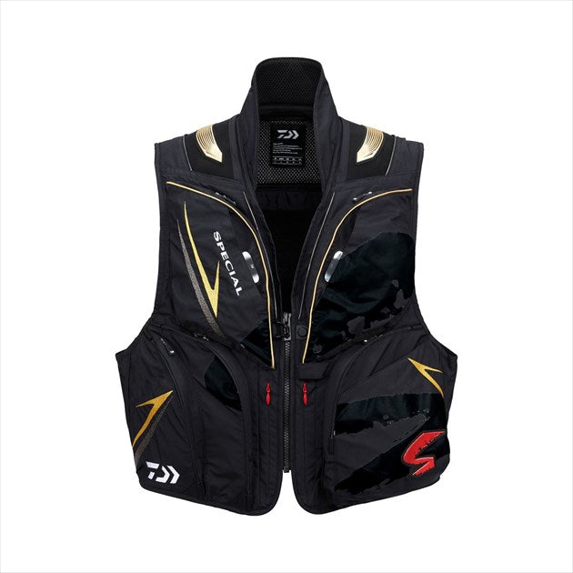 DAIWA Fishing Vest DV-1023 Special Barrier Tech Short Vest Master Black M