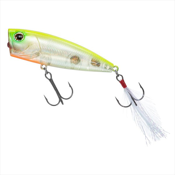 DAIWA Bass Lure Steez Popper 70F Clear Adele Chartback