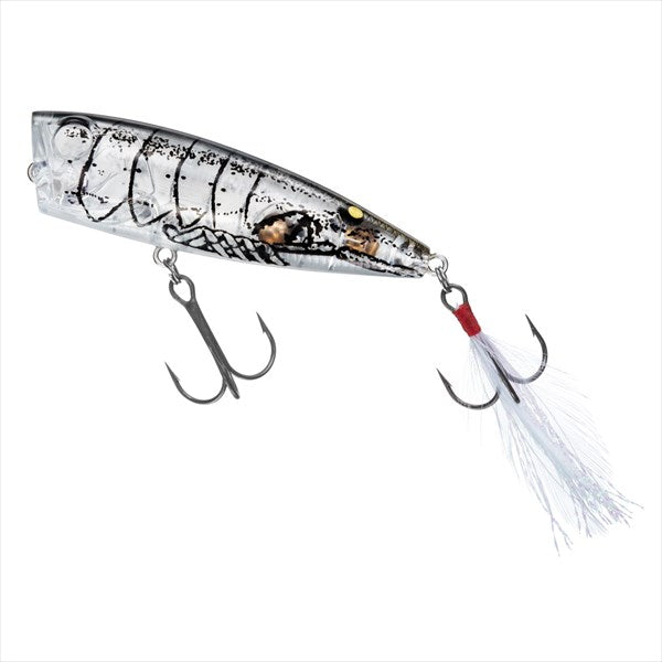 DAIWA Bass Lure Steez Popper 70F Clear Shrimp