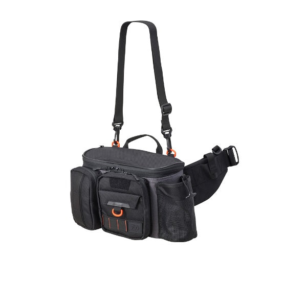 DAIWA Tackle Bag HG Hip Bag LT(C) Gray Orange