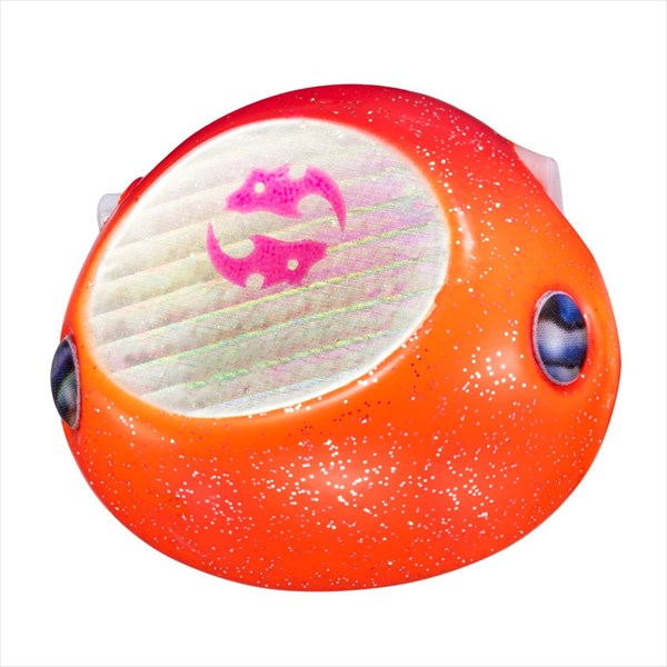 DAIWA Tairaba Red Fang Bay Rubber Free ƒÀ Head 60g Red Orange