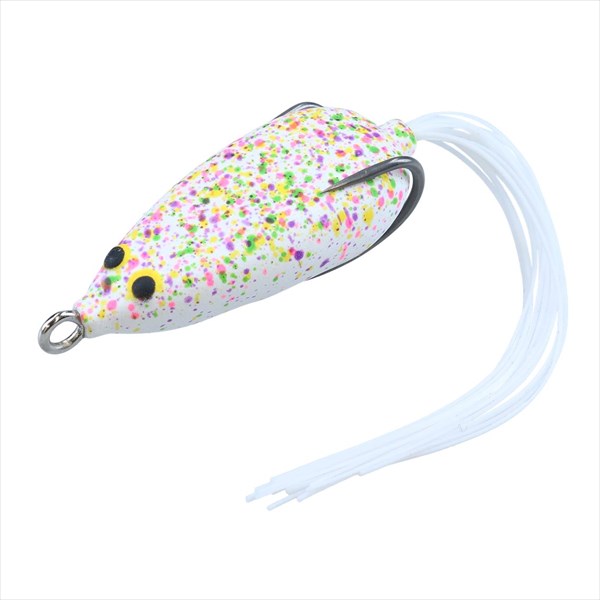 DAIWA Bass Lure Steez Snappy Frog Jr. Artistic White