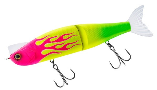 DAIWA Sea Bass Lure Morethan Lazy Fa Shad J 100S Pink Fire Banana