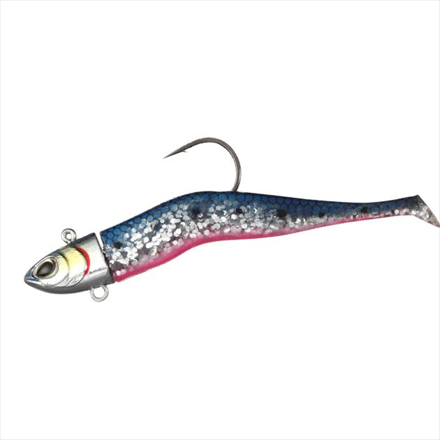 DAIWA Worm Morethan Seabass Rodem Mini 7g Blue Pink Sardine