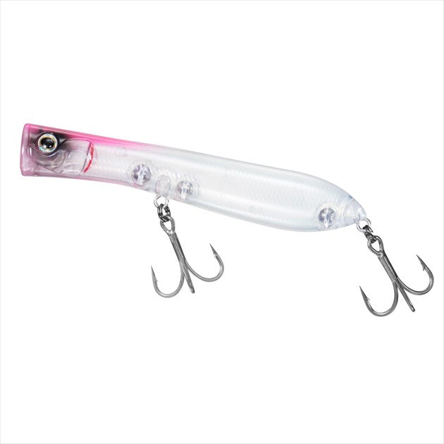 DAIWA Seabass Lure Salty Pop 110F Pink Head Clear