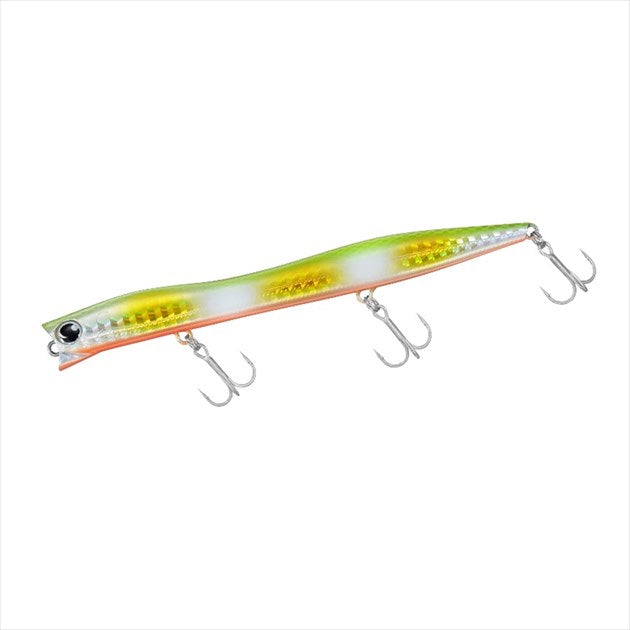 DAIWA Seabass Lure Morethan Slice Rim 125F Golden Mullet Glow