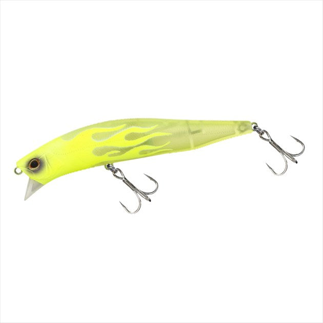 DAIWA Seabass Lure Morethan Crosswake R 90FSSR Half Chartfire