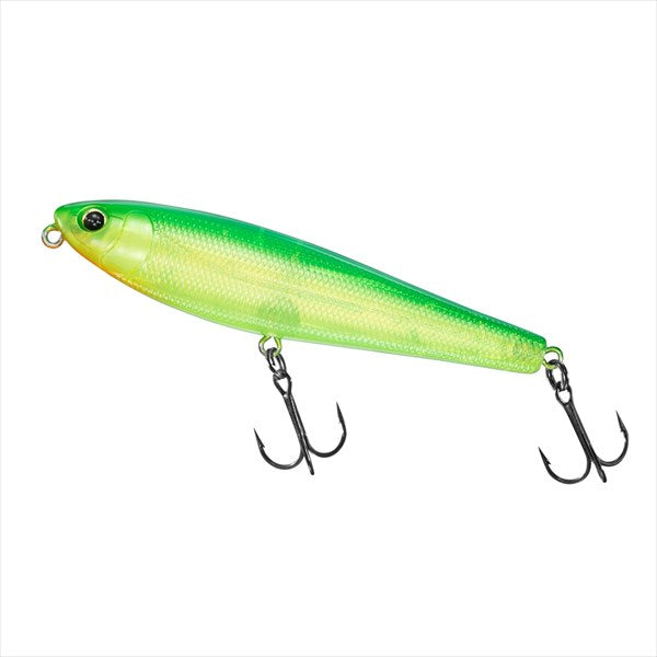 DAIWA Seabass Lure Silver Wolf Rough Trick 90F Lime Chart Clear