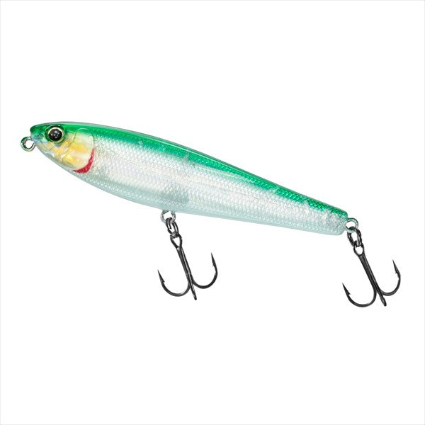 DAIWA Seabass Lure Silver Wolf Rough Trick 90F Green Back Clear