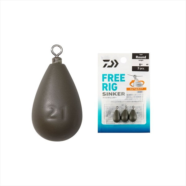 DAIWA Sinker Free Rig Sinker R 21g (3/4oz)