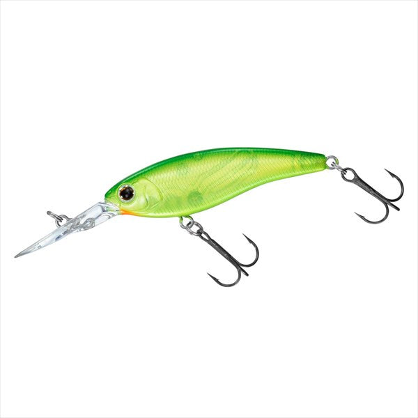 DAIWA Bass Lure STEEZ Silent Shad 54SP MR Akabane Lime