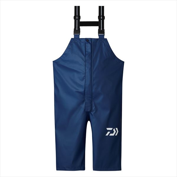 DAIWA Rainwear DR-6323P PU Ocean Half Overalls Navy M