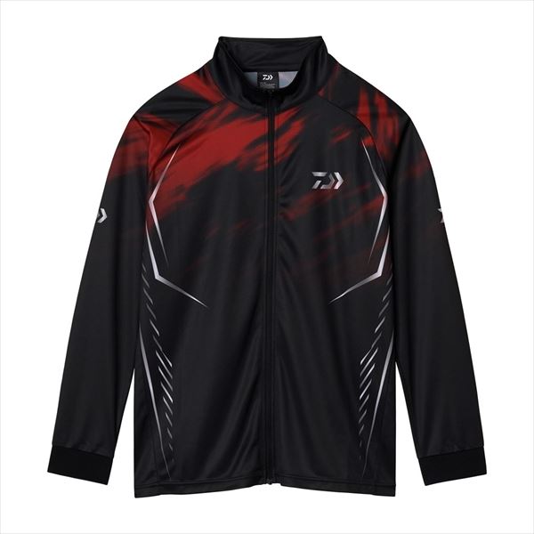 DAIWA Wear DE-7524 Long Sleeve Dry Shirt RED