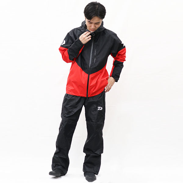 DAIWA Rainwear DR-3224 RAINMAX Shield Rain Suit Red XL