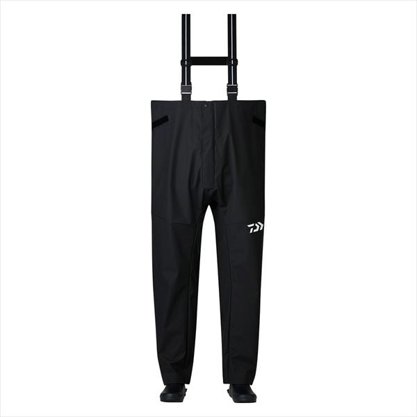 DAIWA Rainwear DR-9124P PVC Ocean Overalls Black M