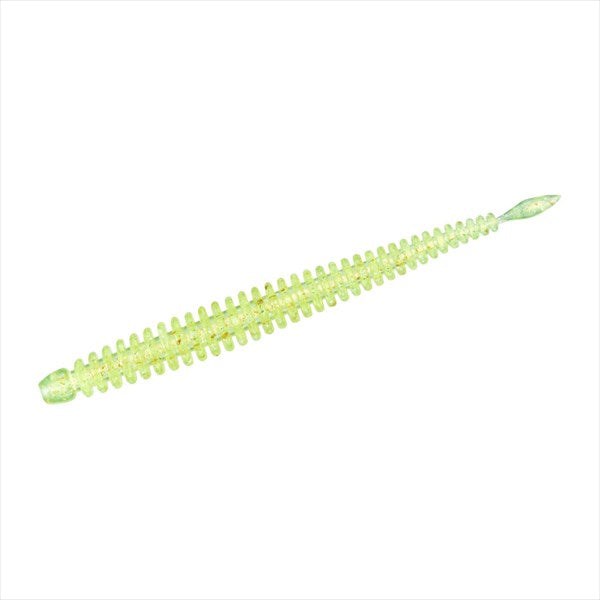 DAIWA Worm Moonflower Ajing Beam Bachicon Custom STG (Strong) 2.8 inch Chart Dot Glow