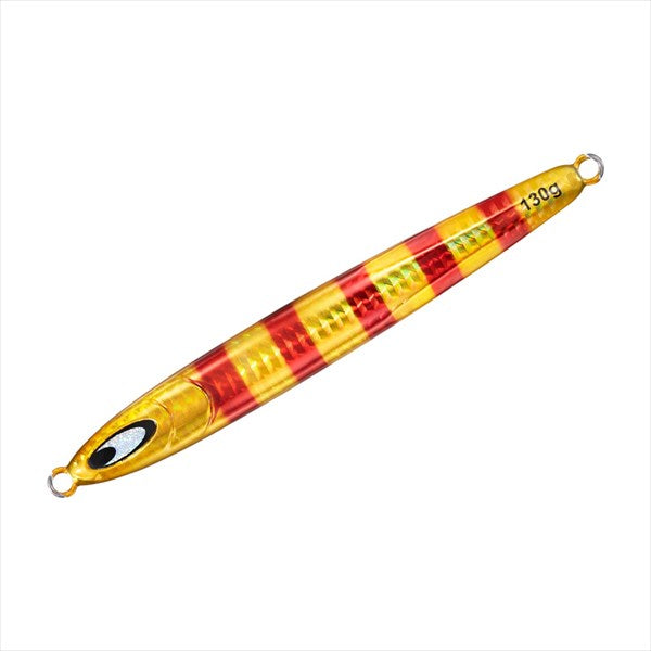 DAIWA Metal Jig, Kyoga Jig, Semi-Long, 80g, PH Gold Red Zebra