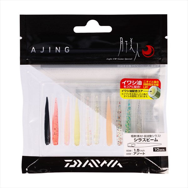 DAIWA Worm Moonflower Shirasu Beam 1.5 Assortment
