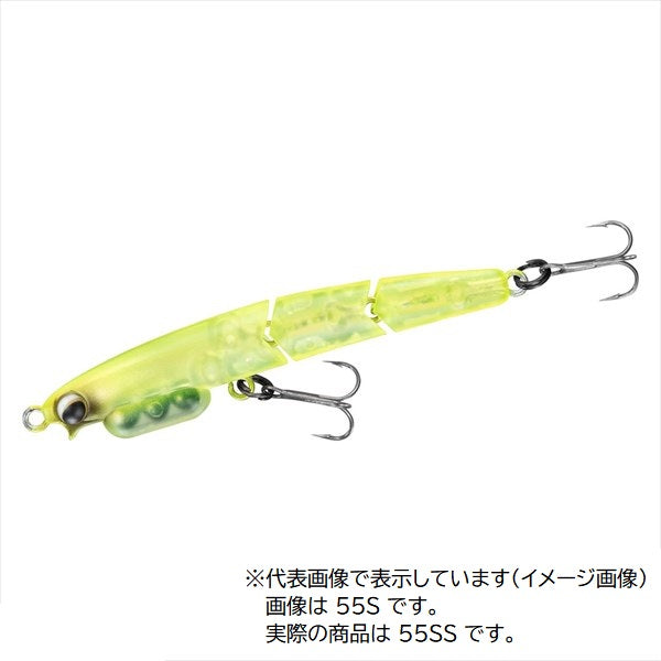 DAIWA Moonflower Shirasu J 55SS Half and Half Chart