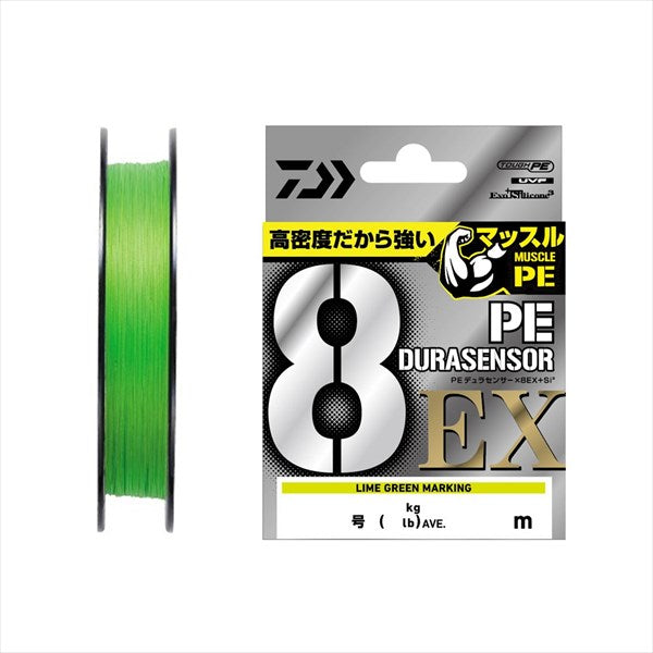 Daiwa PE Line UVF PE DuraSensor X8EX+Si3 Lime Green M #0.3-150m