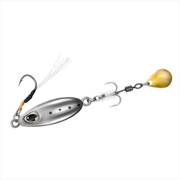 DAIWA Metal Jig Teardroppin 7g Luminous Plated Shirasu