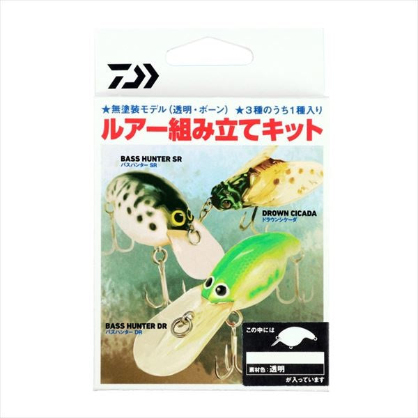 DAIWA Bass Lure Lure Assembly Kit Drown Cicada Transparent