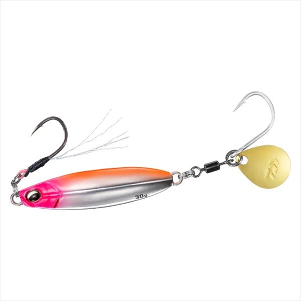 DAIWA Metal Jig Samurai Jig R Spin 30g Sagoshi UV Plated Orange