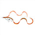 DAIWA Tairaba Red Fang Replacement Unit ƒÀSS Overly Curly 3 Hooks Orange Zebra + Keimura Orange