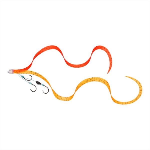 DAIWA Tairaba Red Fang Replacement Unit ƒÀSS Overdone Curly 3 Hooks Orange Lame + Nakai Orange