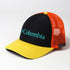 Columbia PU5494 20SS Hay Lake Cap, One Size, 011, Black Yellow