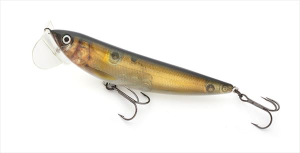 IMAKATSU Bass Lure LOT BT100 3D Realism #902 3DR Ghost Sunakui Ayu (Gold FP)