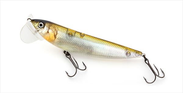 IMAKATSU Bass Lure LOT BT100 3D Realism #904 3DR Real Smelt (Silver FP)