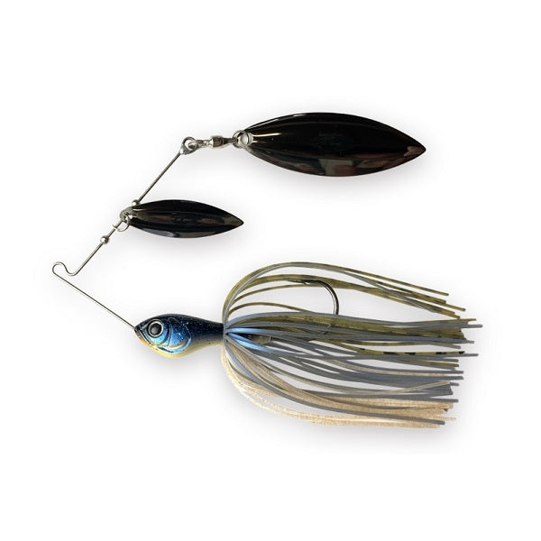 IMAKATSU Spinnerbait Jinx Mini Super Blade TG 3/8oz (Eco) #ZX-039 Black Gill BK/BK