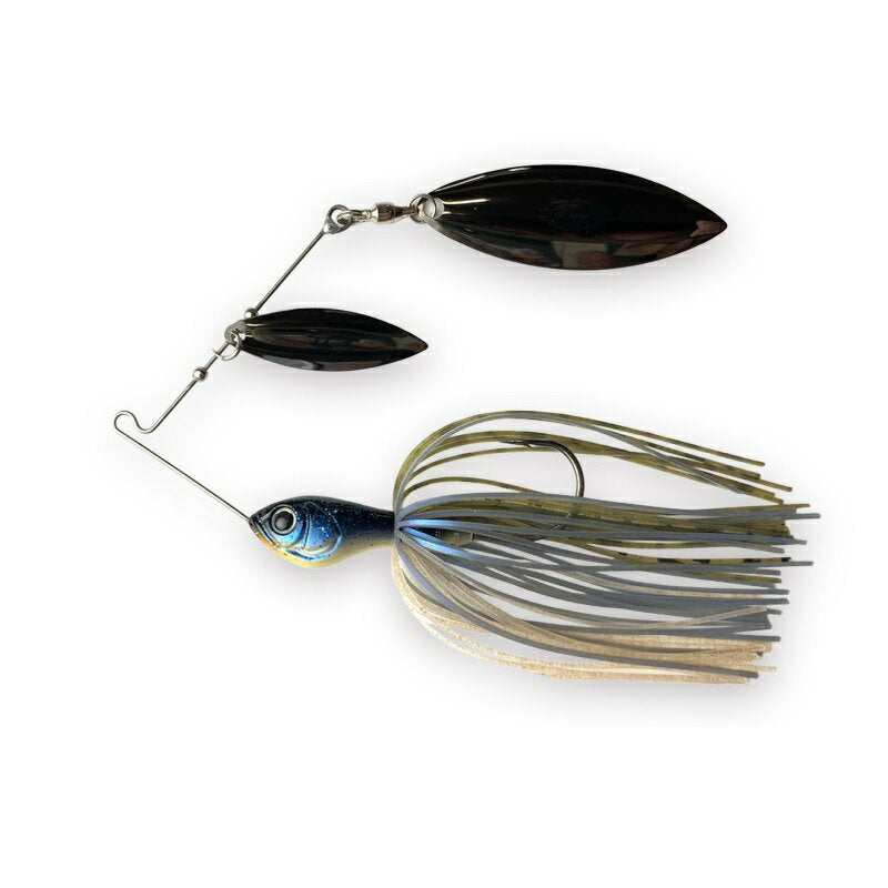IMAKATSU Spinnerbait Jinx Mini Super Blade TG 1/2oz (Eco) #ZX-039 Black Gill BK/BK