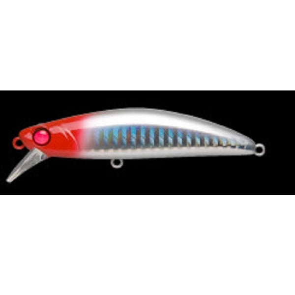 APIA Seabass Lure Bagration 80 13g #02 Red Head Holo