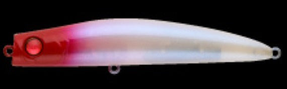 APIA Seabass Lure Punchline Muscle 95 28g #02 Red Head Pearl