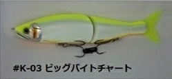 GAN CRAFT Bass Lure Jointed Claw 178SS15 Big Bite Chart