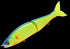 GAN CRAFT Bass Lure Ayuja Jointed Claw 178 15SS #11 Blue Back Lime